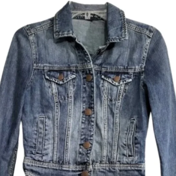 AMERICAN EAGLE Denim Blue Jean Jacket - Women's XS - Picture 3 of 5